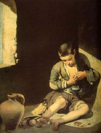 Bartolome Esteban Murillo The Young Beggar china oil painting image
